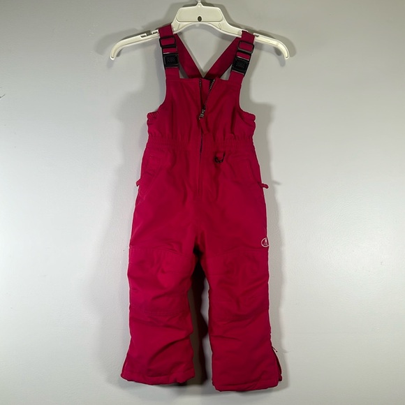 Lands' End Other - Lands’ End Squall Kids Grow A Longs Snow Bibs Snowsuit Overalls Size 3T